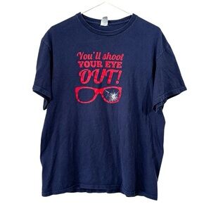 A Christmas Story “You’ll shoot your eye out” graphic tshirt size large